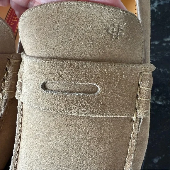 Cole Haan Tan Flats Classic Penny Loafers Women's Size 10.5 - Picture 2 of 9